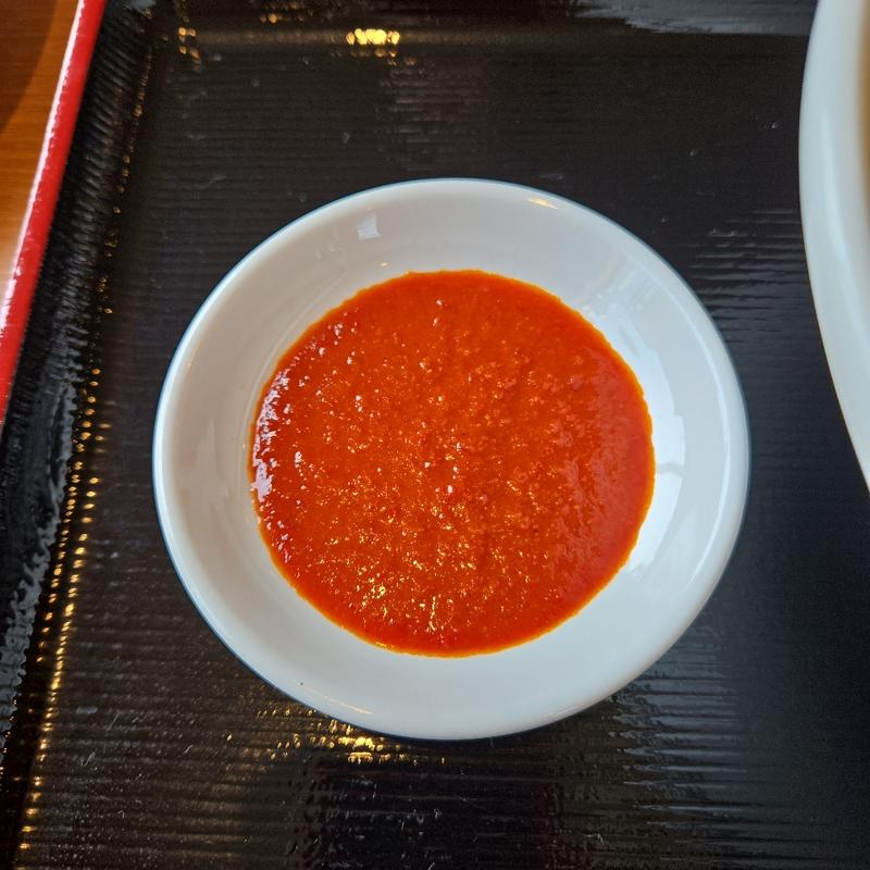 秘伝の辛みそ(日高屋 足利八幡町店)