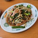 レバニラ炒め(日高屋 足利八幡町店)