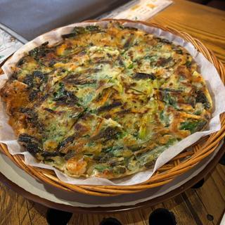 海鮮ネギチヂミ(アレンモク 上野本店)