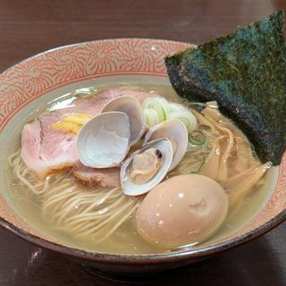 味玉付き蛤の塩そば