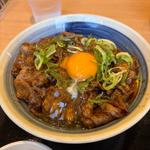 すき焼きカルビ丼