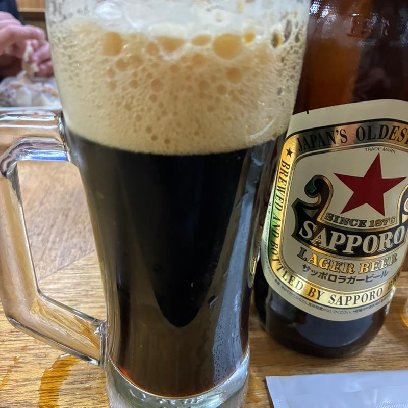 黒生ビール(大衆酒場 かど鈴)