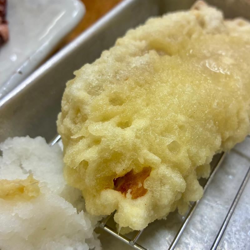 イワシ天ぷら(大衆酒場 かど鈴)