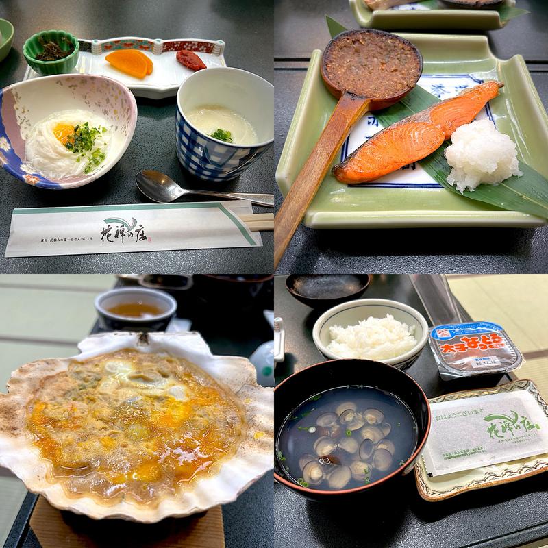 朝食(花禅の庄 )