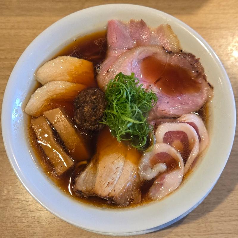 特製紀州鴨醤油そば(麺屋優光)