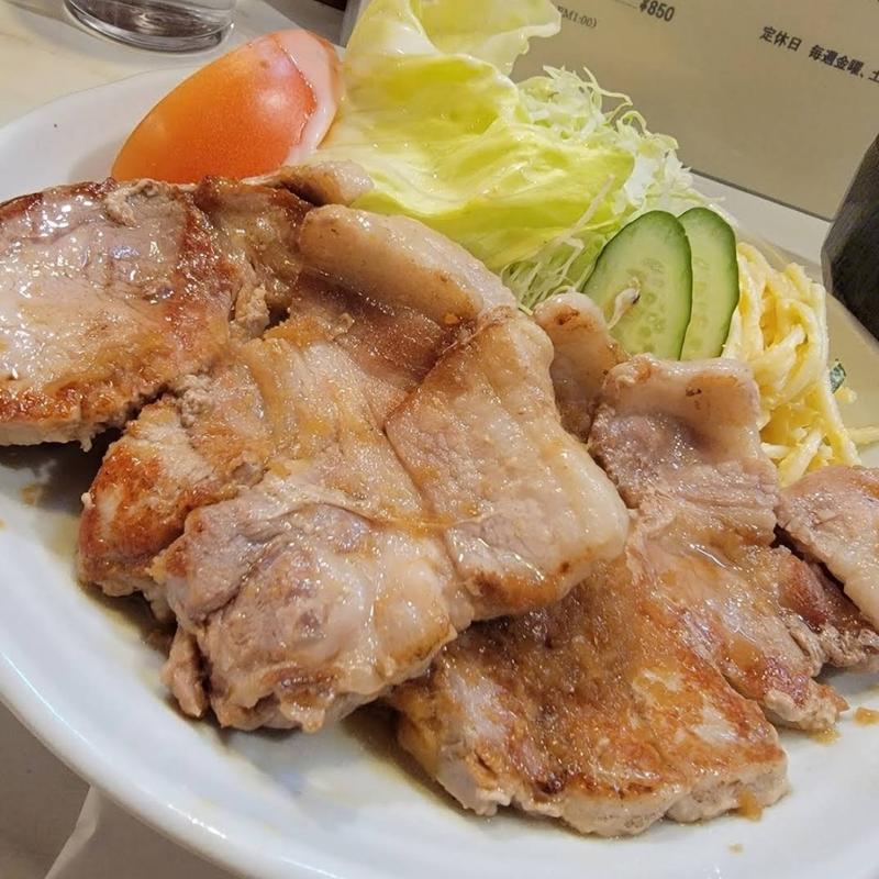 上ロース生姜焼きライス(キッチンニュー南海)