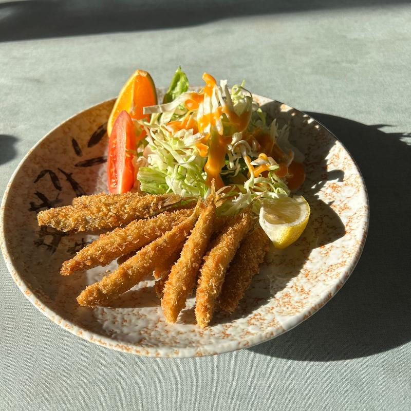 ワカサギフライ(湖尻茶屋 )