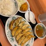 W餃子定食（唐揚げ）