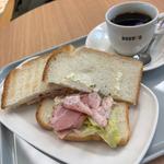 モーニング・セットB パストラミポーク＆ポテト