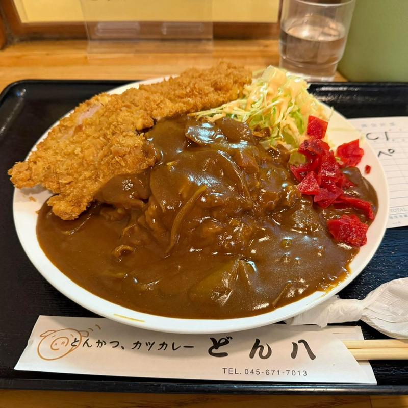 スペシャルカツカレー 並(とんかつ カツカレー どん八 山下町店)
