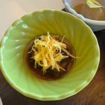 ランチコース（旬野菜の和え物 黒酢マリネ）