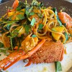 ランチコース（伊勢海老のパプリカクリームパスタ ～自家製カラスミ添え～）