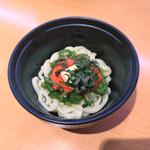 明太子おくらバター混ぜうどん(スシロー 河口湖BELL店)