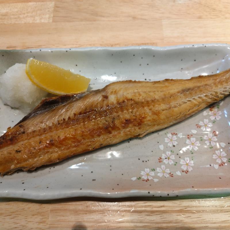 ホッケ焼き(ハーフ)(大衆酒場 といろ)