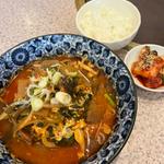 ユッケジャン麺(カンナム 中村橋店)