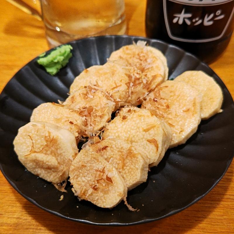 山芋の醤油漬け(串かつ でんがな 上大岡camio店)