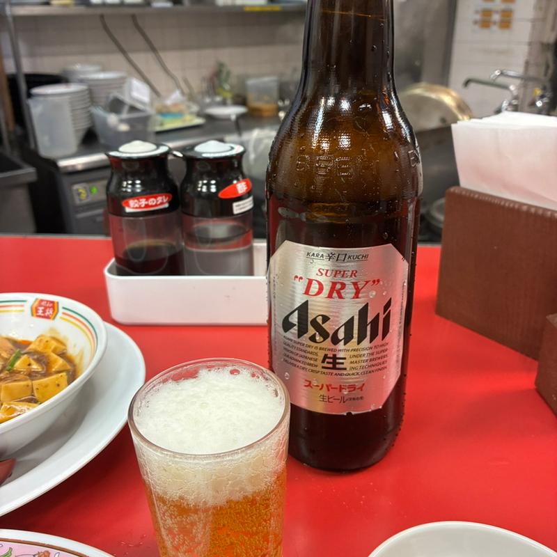 大瓶ビール(餃子の王将 西院店 （ギョウザノオウショウ）)