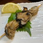 佐渡産かき串焼き