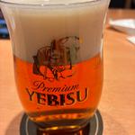 YEBISUプレミアムエール(ヱビスバー 札幌アピア店 (YEBISU BAR Sapporo Apia))