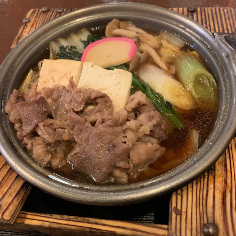 すきやき定食(半平)
