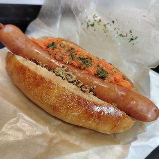 自家製ホットドッグ(代官山ジャンプコーヒー 渋谷並木橋店)