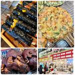 キンパ、豚足、チヂミ