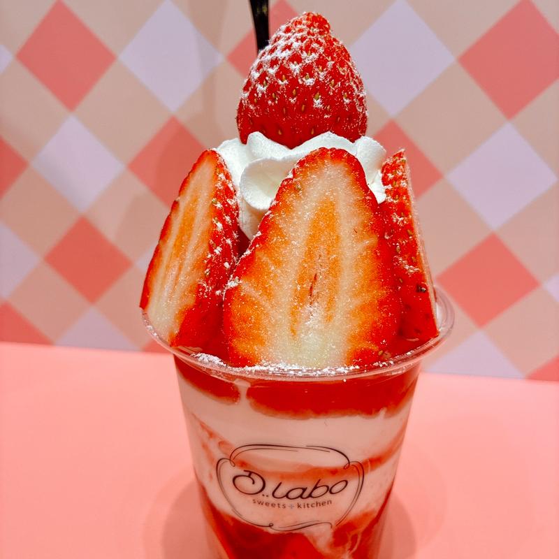 いちこパフェ(阪神百貨店梅田本店 催事場)