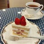 苺のショートケーキ　ブラン