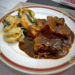 豚の角煮＆ホタテのポワレ