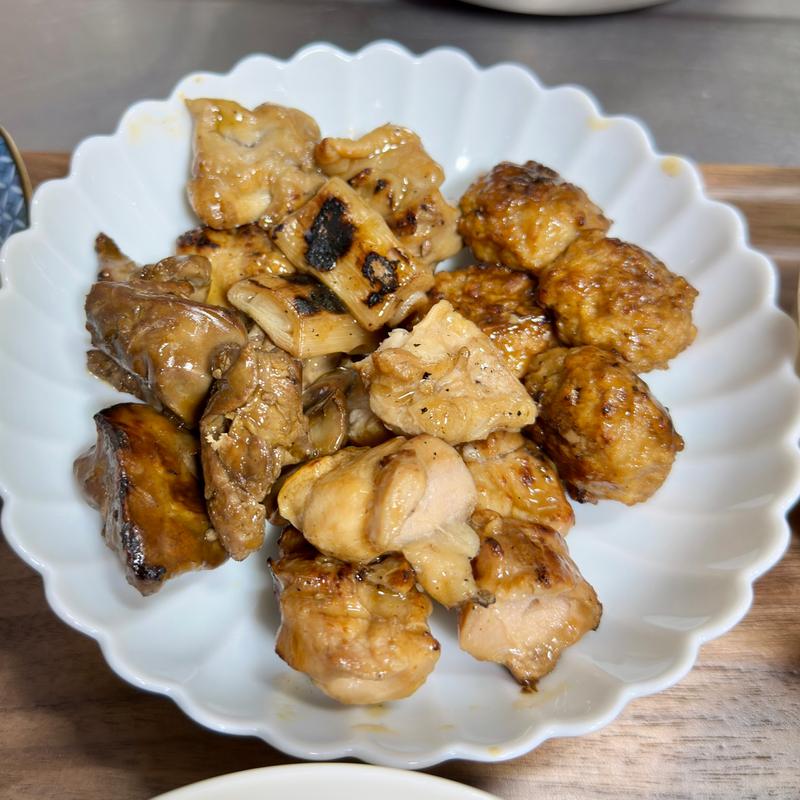 焼き鳥盛り合わせ(つくね、鶏もも、レバー)(オリンピック 墨田文花店)