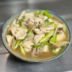 鶏ムネそば