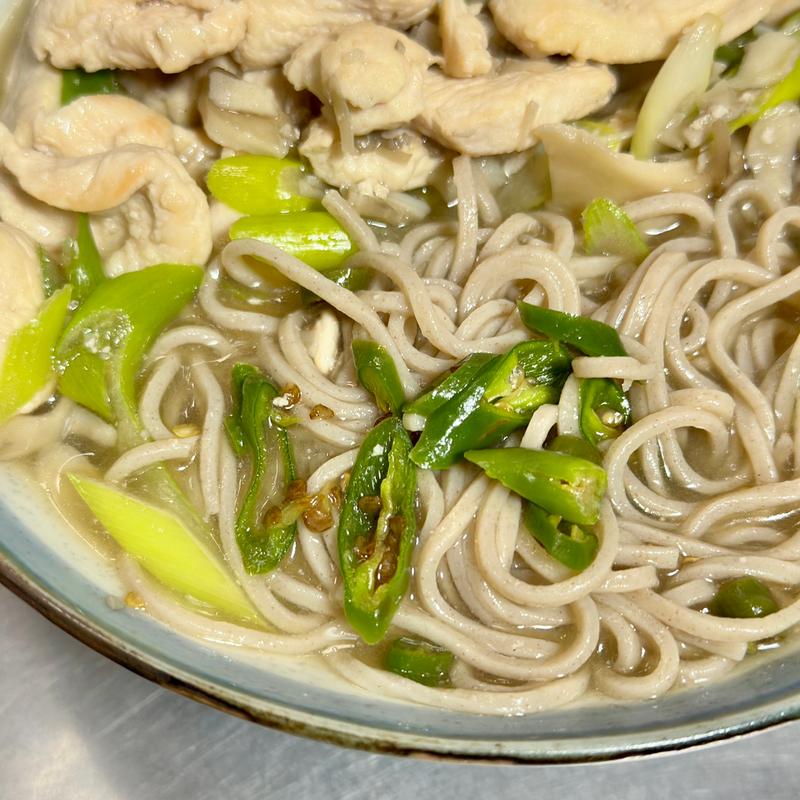 鶏ムネそば(ベルクス 東墨田店)