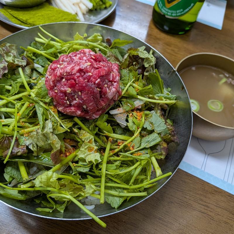 ミナリユッケ(ヌンドンミナリ)