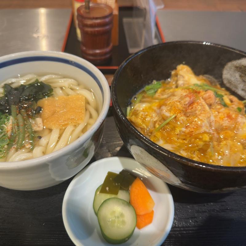 親子丼セット(守家庵 （もりやん）)