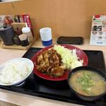 トンテキとチキンカツ