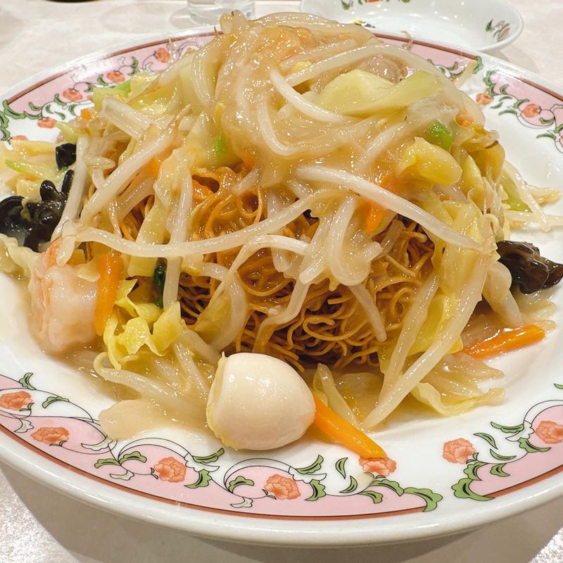 揚げそば(餃子の王将 宇都宮インターパークビレッジ店 )