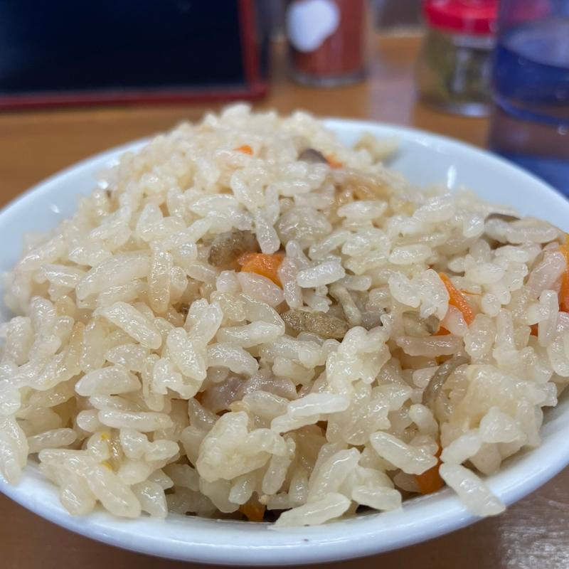 かしわめし(牧のうどん 早良重留店)