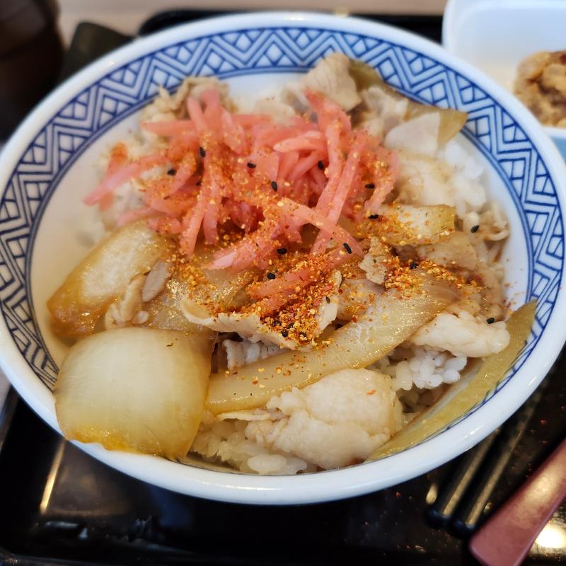 豚丼(吉野家 329号線壷川店 （330号線壷川店）)