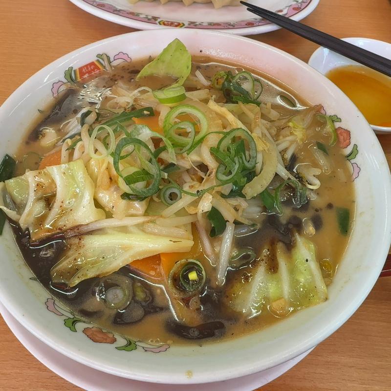 焦がしニンニク味噌ラーメン(餃子の王将 三河安城店)