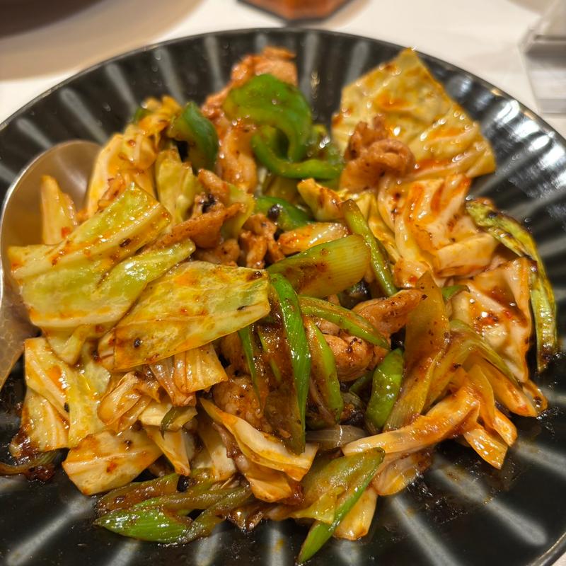 鶏肉のキャベツ炒め(SMART中華 赤坂前)