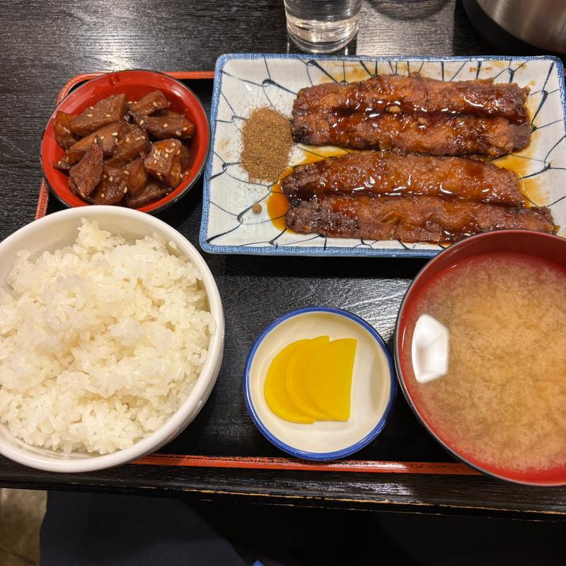 さんまの蒲焼き定食(もみじ)