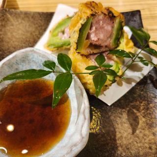 ゴーヤーの肉詰め揚げ　限定(たけすみ )