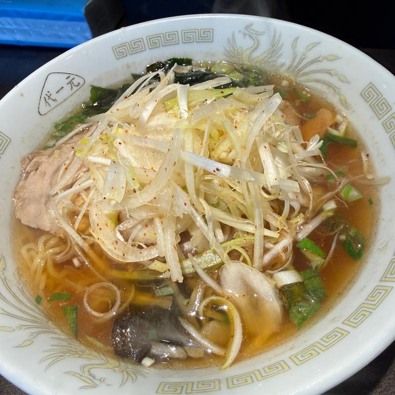 ネギらーめん(代一元)