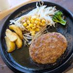 鉄板ハンバーグ