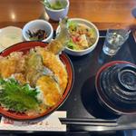 めじろ天丼定食