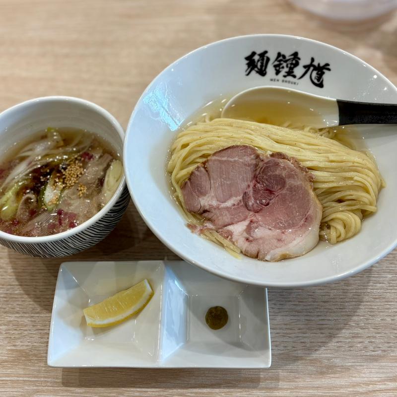 余市麦豚北海道三代昆布水つけ麺(麺鍾馗 豊平)