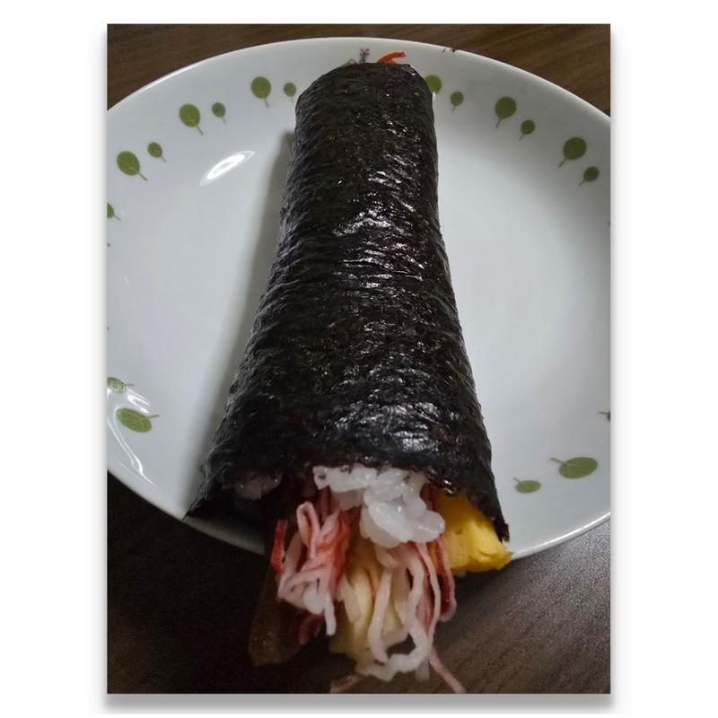 6種具材の恵方巻(スーパーベルクス 市川鬼高店)