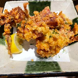 やわらか蟹の唐揚げ(和えに)