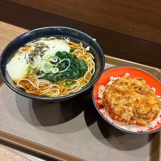 ミニゲソ天丼セット