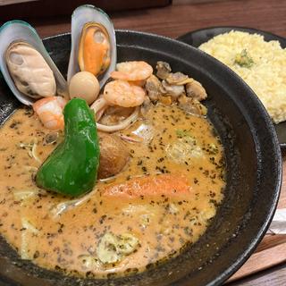 シーフードカリー(札幌スープカリーキング 京都新京極店 SOUP CURRY KING KYOTO)